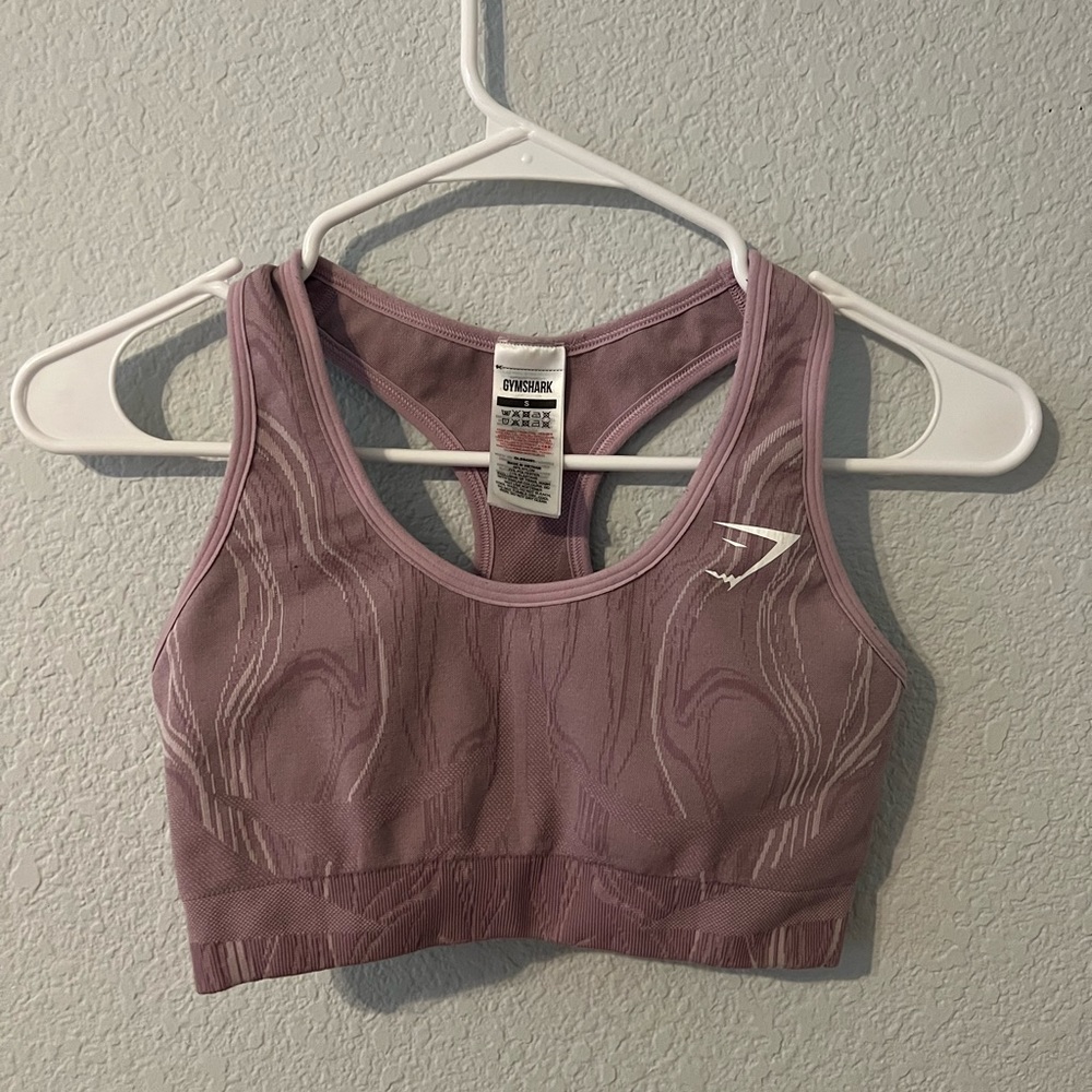 Gymshark pink Mercury Seamless sports bra. Size small.
